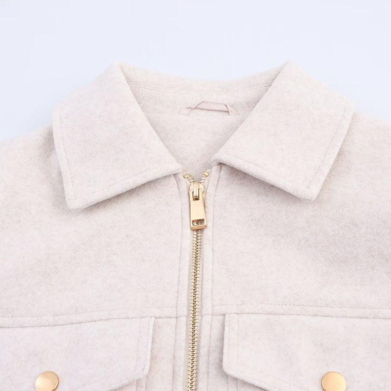 Araltay New Arrival Fashion Style Women's Clothing Fashion All-Match Minimalist Soft Zipper Jacket Outwear 3046267