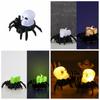 Candle Spider Light Skull LED Night Light Creative Halloween Lamp  Home