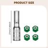 4 Pieces 1/30 Wheel Nuts RC Car Accessories Easy Installation for Crawler Nut Tool