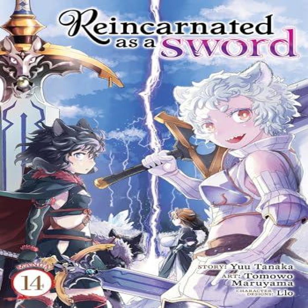 Reincarnated as a Sword Manga Vol. 14 by Yuu Tanaka Paperback Book 9798891609396