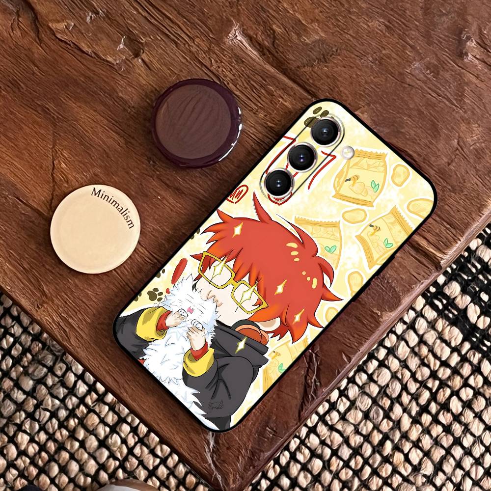 Anime Mystic Messenger Game 707 Phone Case For Samsung Galaxy S21 S22 S23 S24ULTRA S25ULTRA FE Ultra Plus5G A52S S26 Soft Cover