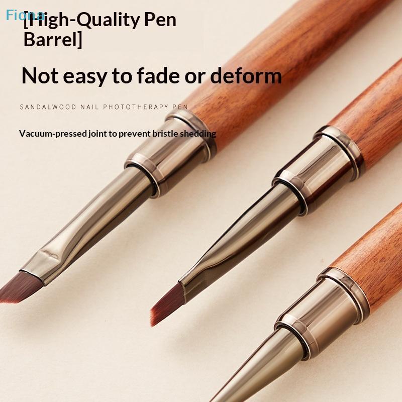 Nail Art Liner Brush Detail Brush Wood Handle Drawing Painting Pen UV Gel Extension Carving Pen Manicure Tool