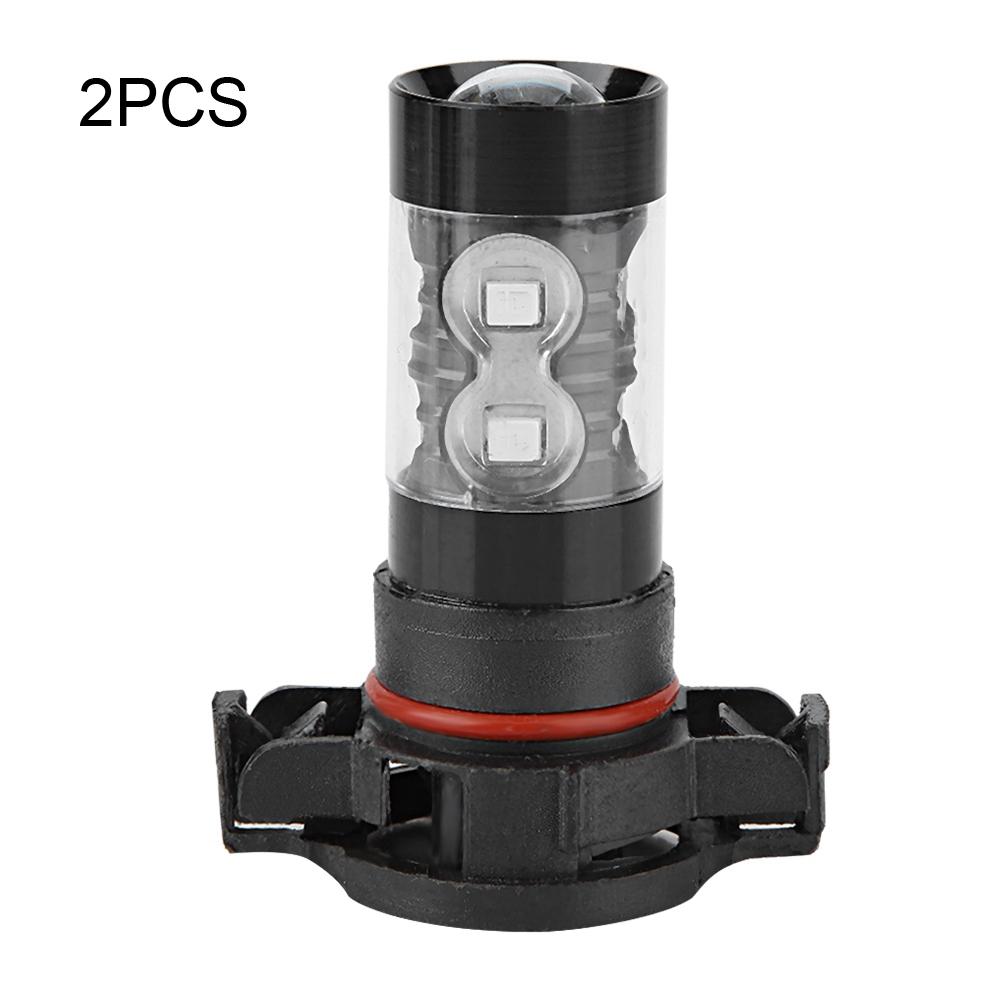 2PC 50W 6500K Blue LED Headlight Bulbs Kit Fog Light Car Driving Lamp