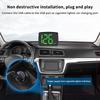 Evrensel Araba Hud Dijital Hız Göstergesi Head Up Display Motor Kamyon Araçlar İçin Hız Ölçer Göstergesi Km/H USB Güç Kaynağı