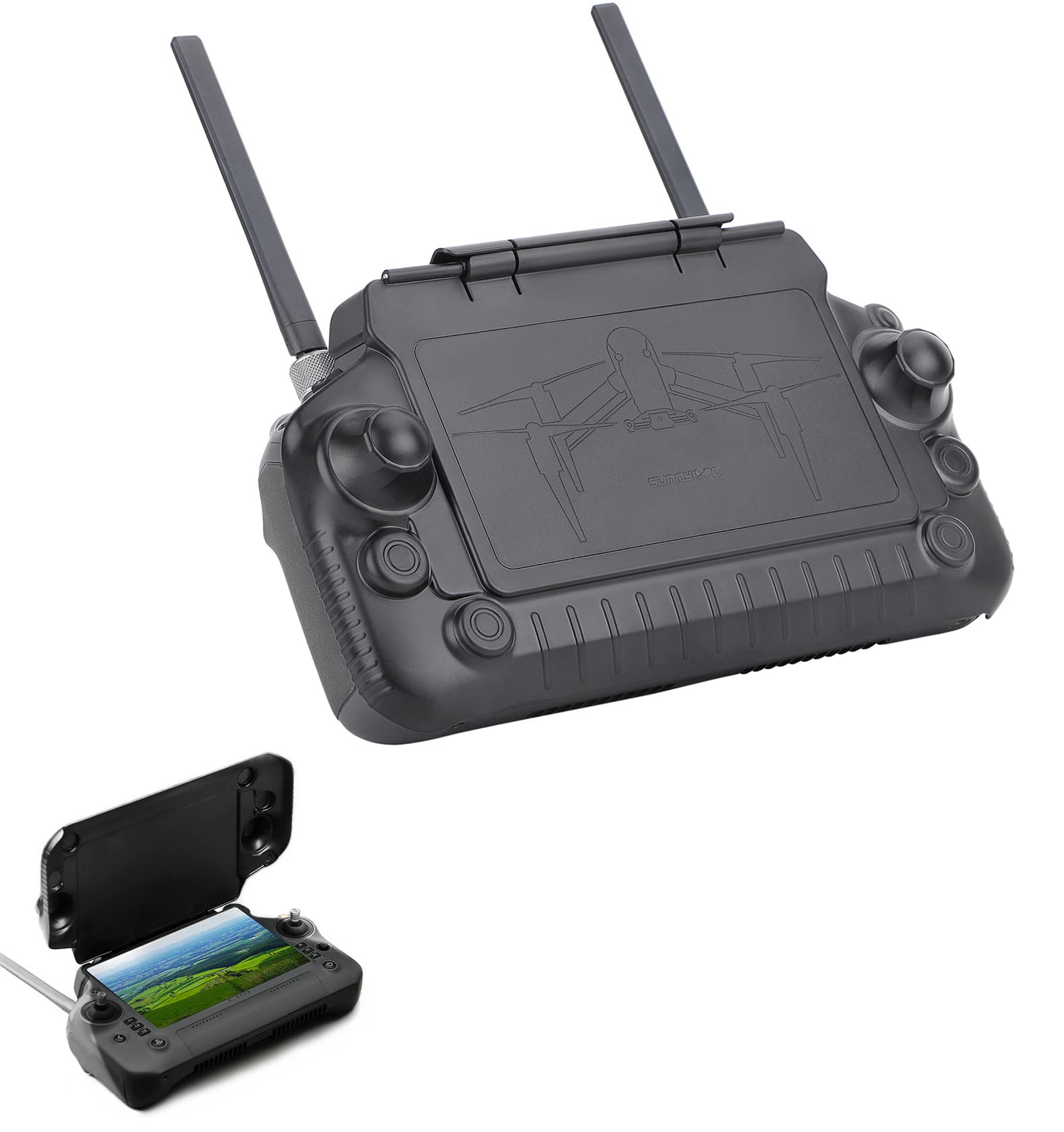 

SHEAWA Sunshade for DJI RC Screen Protection Scratch Sunlight Reflection Easy to View Accessories PLUS, Cover, Sunhood, Sunshade, Shading, Prevention,