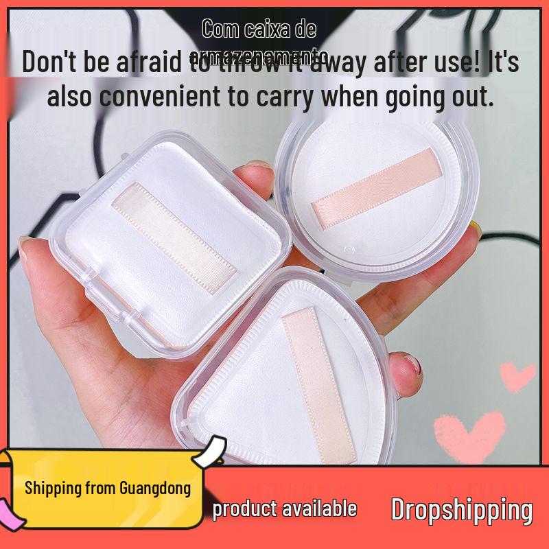 

Marshmallow Super Soft Triangular & Round Makeup Sponge