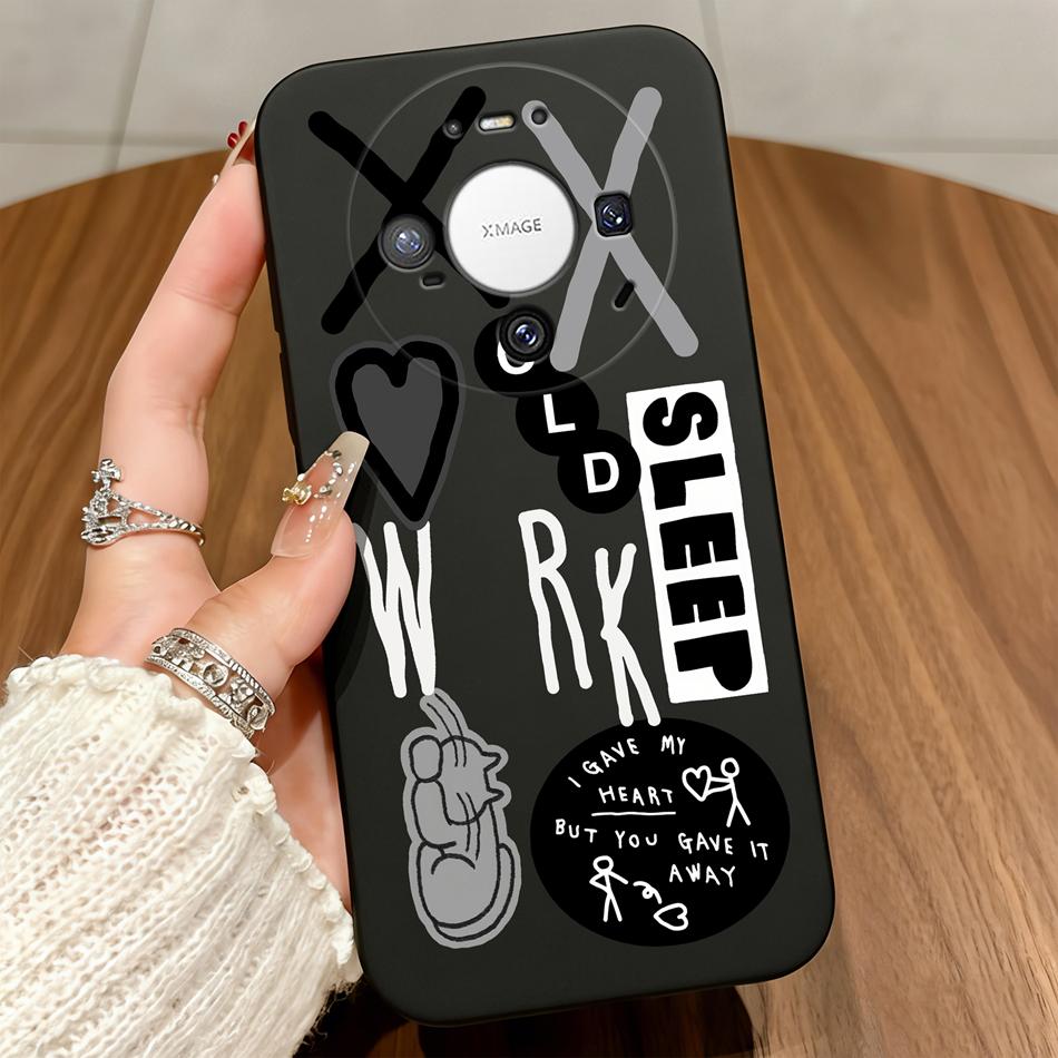 

Abstract Pattern Funda For Huawei Mate 80 Pro Max Case For Huawei P20 P30 P40 Lite E Soft Cover Matte Silicone Phone Protectors Huawei P30 Lite&Matte Silicone