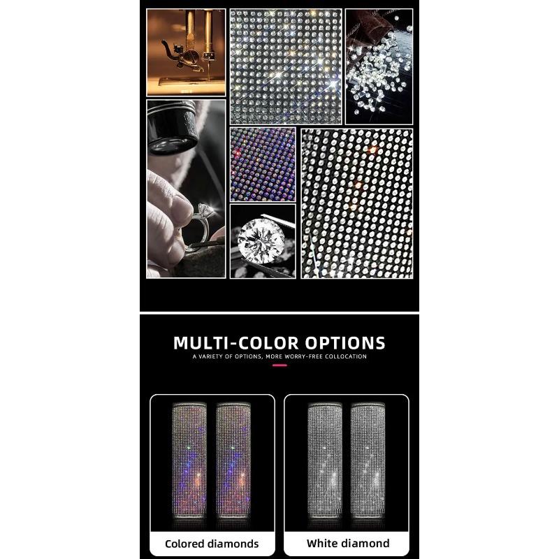 1 buc Bling auto centură de siguranță ornament stras umăr tampoane umăr protector pad acoperi pernă accesorii auto pentru femei