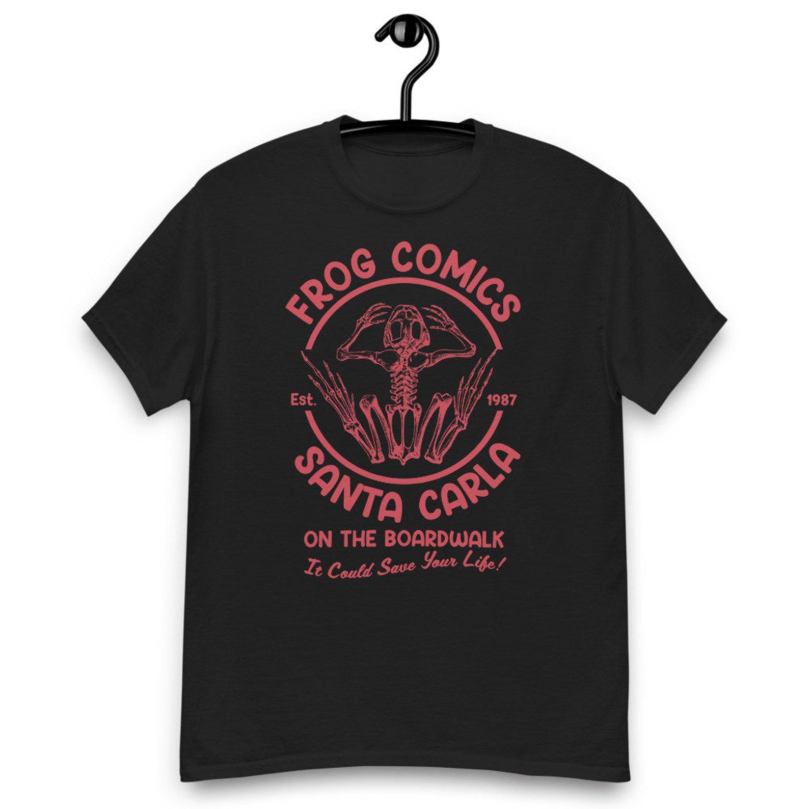 The Lost Boys - 80 s Horror Movie - Frog Comics Santa Carla T-shirt 4XL