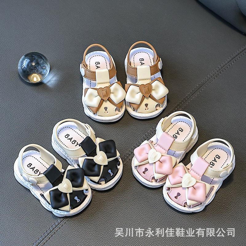 

Summer toddler girls sandals, baby princess closed-toe shoes, infant walking shoes, direct export supply 16-20Code（No free shipp