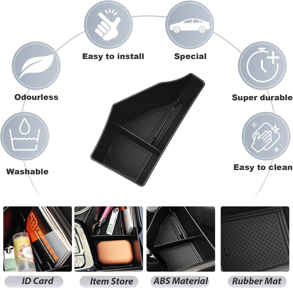 Für Kia Sportage 5. 2025 2025 Mittelkonsolen-Organizer Ablage Aufbewahrung Armlehnenbox Einsatz ABS Sekundäres Autozubehör