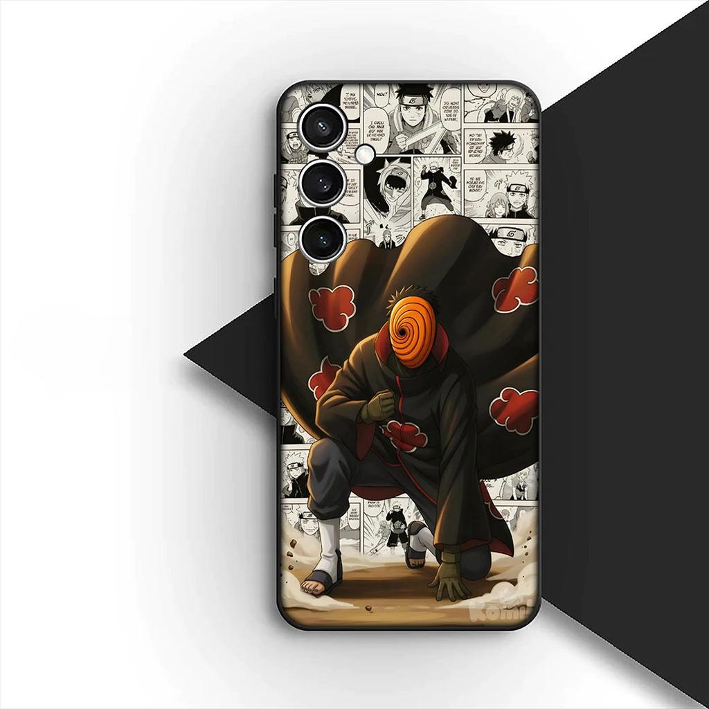 Tobi Obito Narutos Uchiha Sasuke Itachi Phone Case for Samsung Galaxy S20 S22 S21 FE Ultra Plus A07 A17 A15 A16 A25 A57 A37