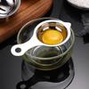 Egg Separator Egg Yolk White Filter Eggs Divider Stainless Steel Sieve Kitchen Gadget Baker Tool
