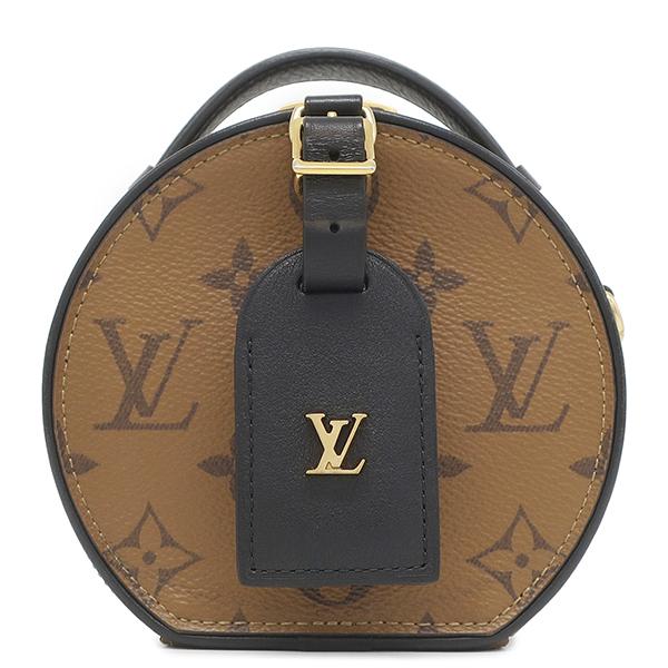 Louis Vuitton M68276 Monogram Reverse Mini Boite ChapeauShoulder Bag Leather Array