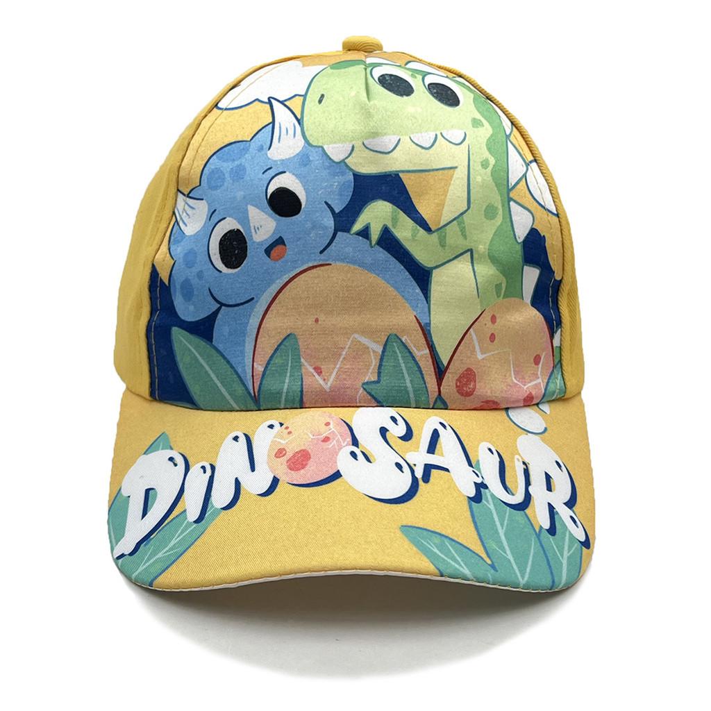 Dinosaur Cartoon Kids Baseball Cap With Sun Protection For Summer Play And Outdoor Activities