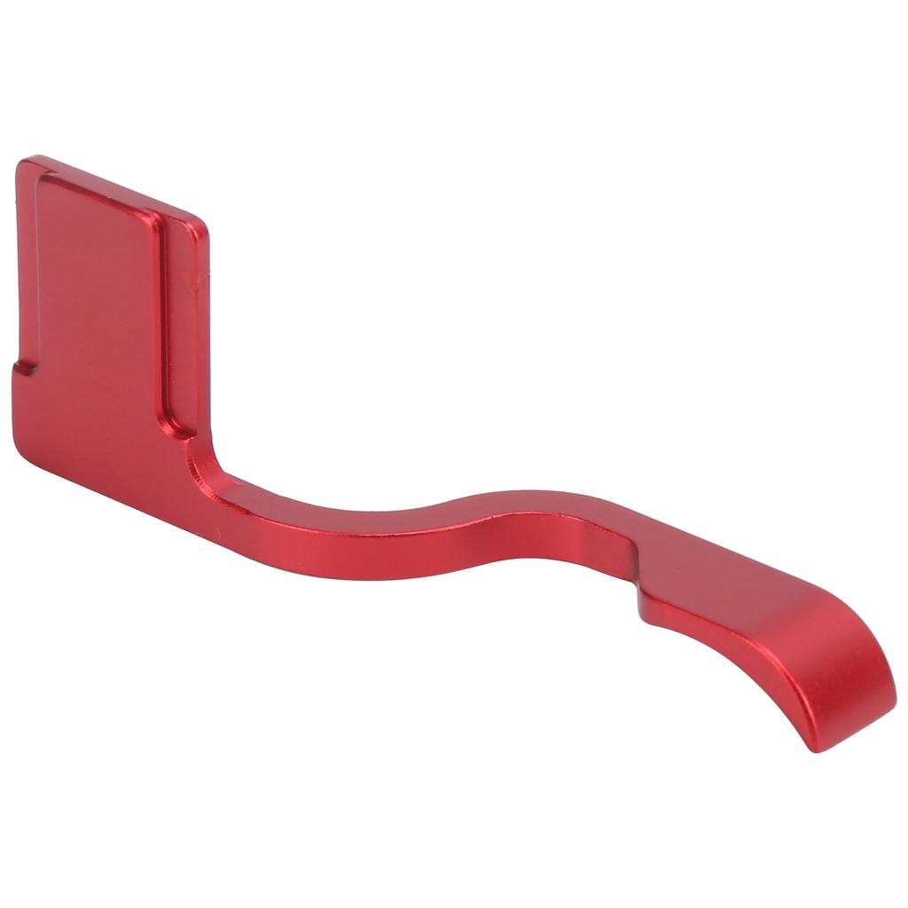 Camera Hot Shoe Thumbs Grips Aluminum Alloy Thumbs Rest Handle for Fujifilm XT4(Red )