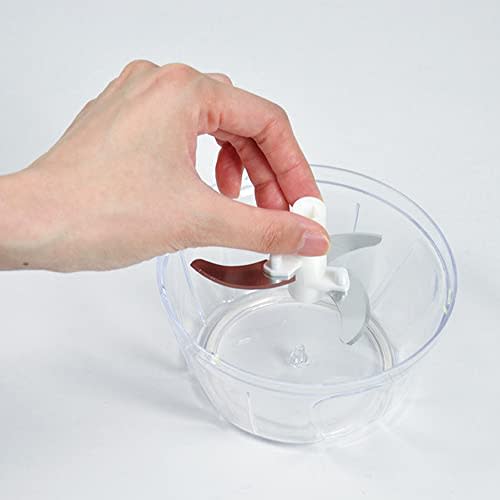 Pearl Metal Chopper, Big Size, Brown, Easy to Use, Just Pull the String, Indo Curryko CX-72