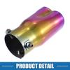 A ABSOPRO Muffler Cutter, Exhaust Pipe, Exhaust Pipe, General Purpose, For Car External Accessories,