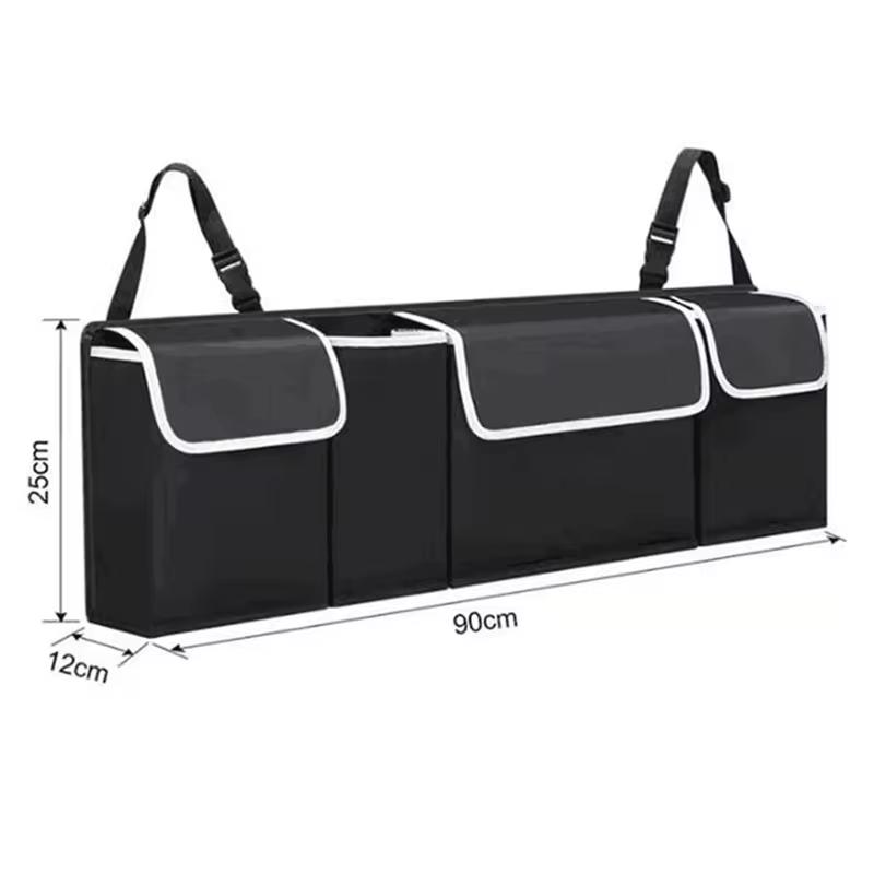 Car Trunk Organizer Backseat Storage Bag High Capacity Multi-use Oxford Car Seat Back Organizers Automobile Interior