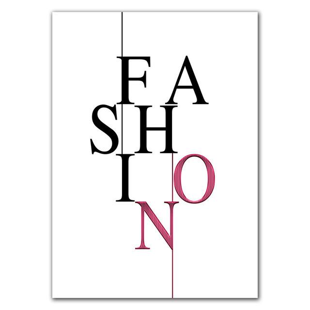 Modern Fashion Painting Nails Posters and Prints Picture for Home Design Girl Room Decor Frameless Art Home Decoration No Frame