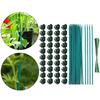 Garden Plant Stakes With Clip Heavy Type Plastic Support Poles For Climbing Vine Flowers Regulable Length Outdoor Use