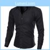 Stylish Casual Solid Color Men Shirt With Premium Soft Polyester Material
