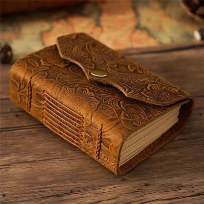 Yeni PU Deri El Yapımı Vintage Retro Seyahat Günlüğü Ajanda Not Defteri Doğum Günü Sevgililer Günü Hediyesi