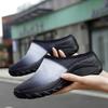 Women's Backless Walking Sneakers Summer Slip-on Mule Shoes Closed Toe Slippers Height Increase Comfort Casual Traveltime Mule