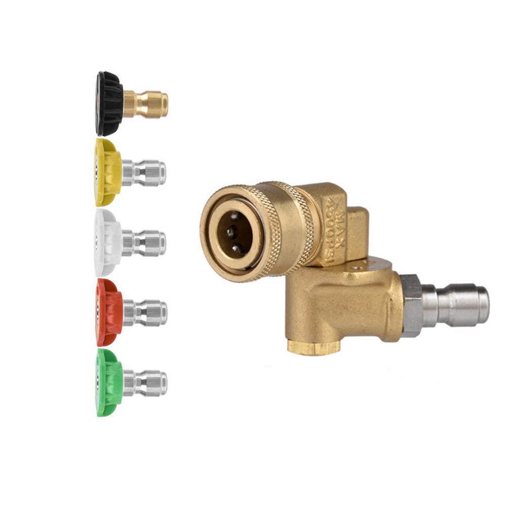 

YAFEX 1/4 Quick Connect Swivel Adjustable Adapter Nozzle High Pressure Car Washers 2026 Hot Sale Brand. New And High Quality