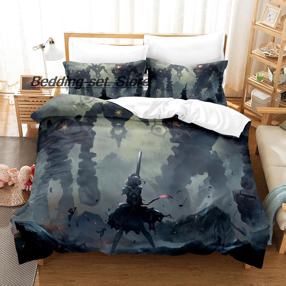 Game Genshin Impact Kamisato Ayaka Bedding Set Single Twin Full Queen King Size Bed Set Aldult Kid Bedroom Duvetcover Sets