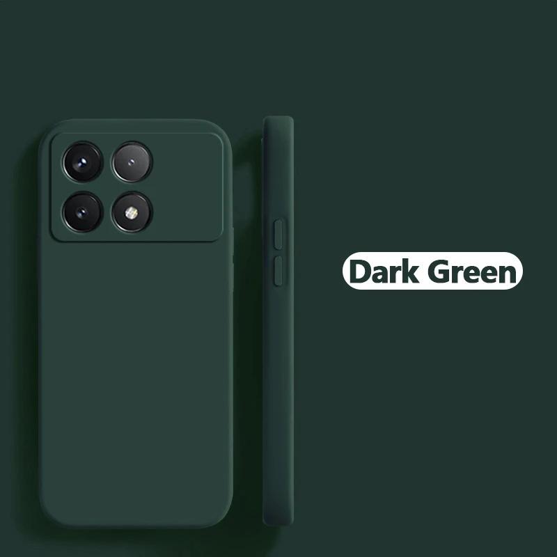 Luxus Original Flüssigsilikon Soft Cover für Xiaomi Poco X6 Pro Poco X 6 Pro X6pro Pocox6 Pro 5G Telefonhülle