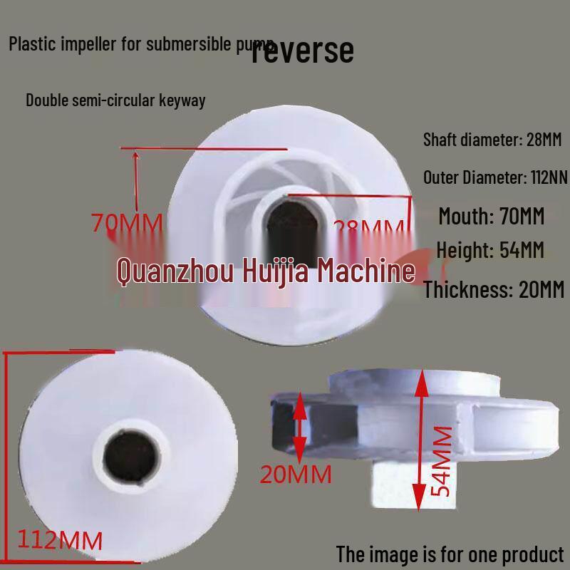 Acid/Alkali-Resistant Multi-Stage DC Water Pump with Plastic Impeller and Shaft