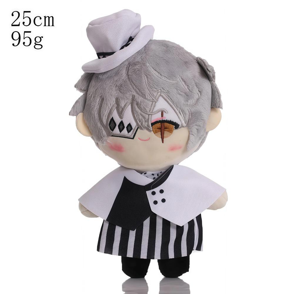15-25cm Demon Slayer Cartoon Plush Toys Ghost Slayer Keychain Kamado Tanjirou Kamado Nezuko Kochou Figure Stuffed Doll Child Gif