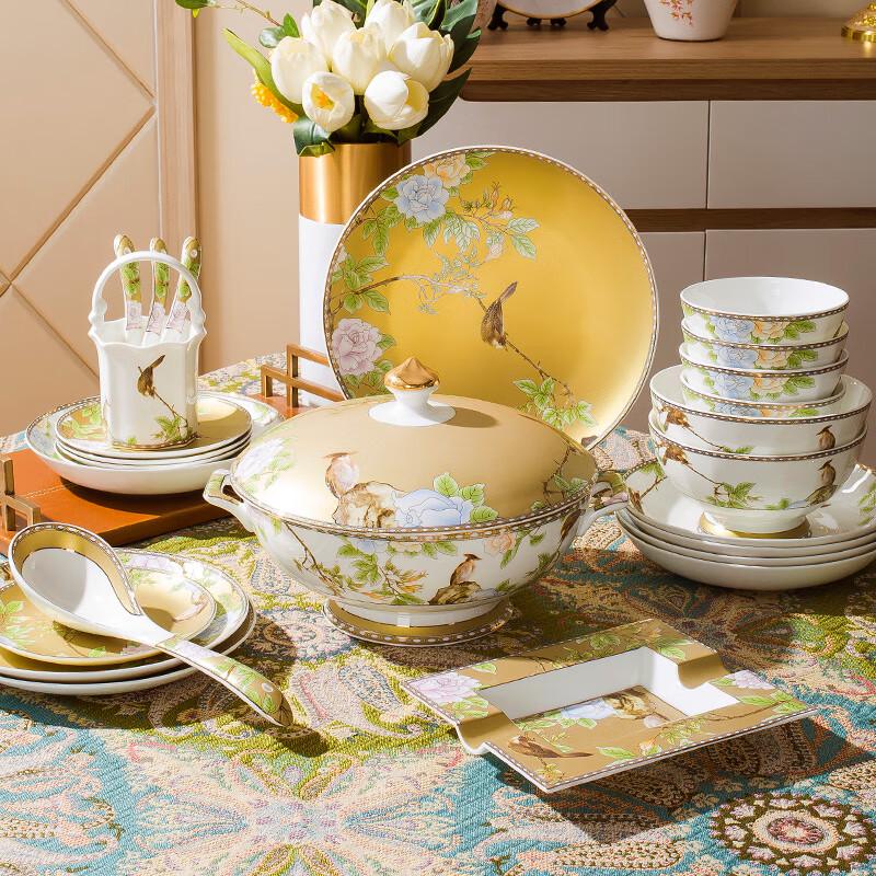 Naijiang Jingdezhen Ceramic Tableware Set