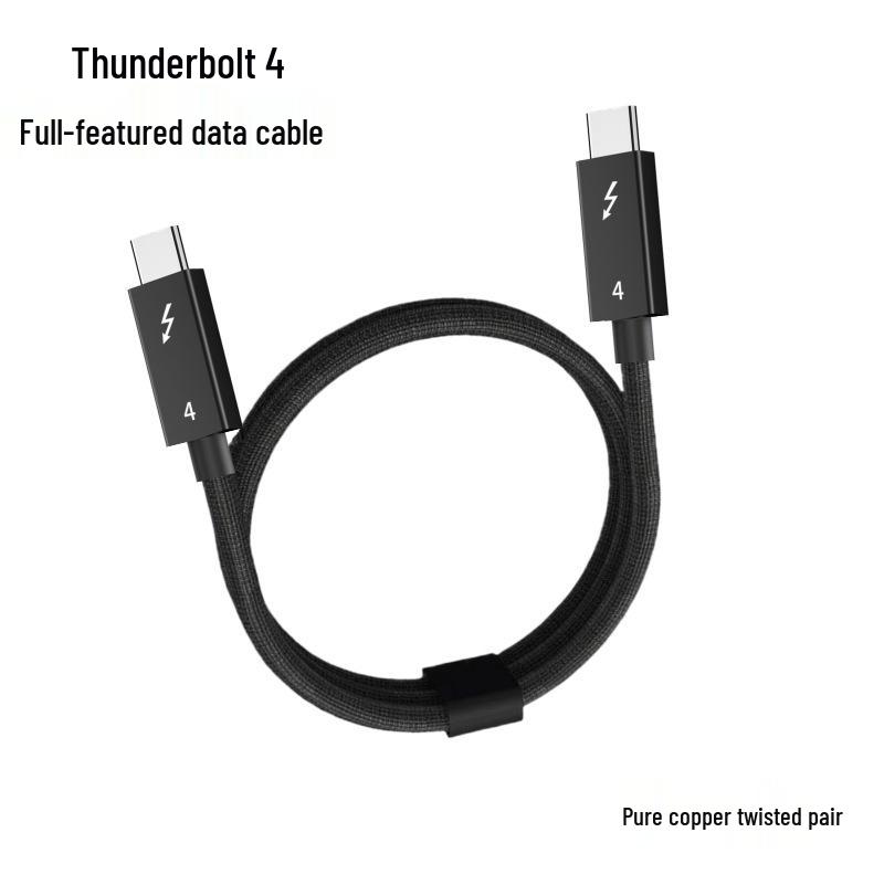 Thunderbolt 5 240W USB-C Cable: 80Gbps Data Transfer, USB4/Thunderbolt 4, Fast Charging for Mobile Devices