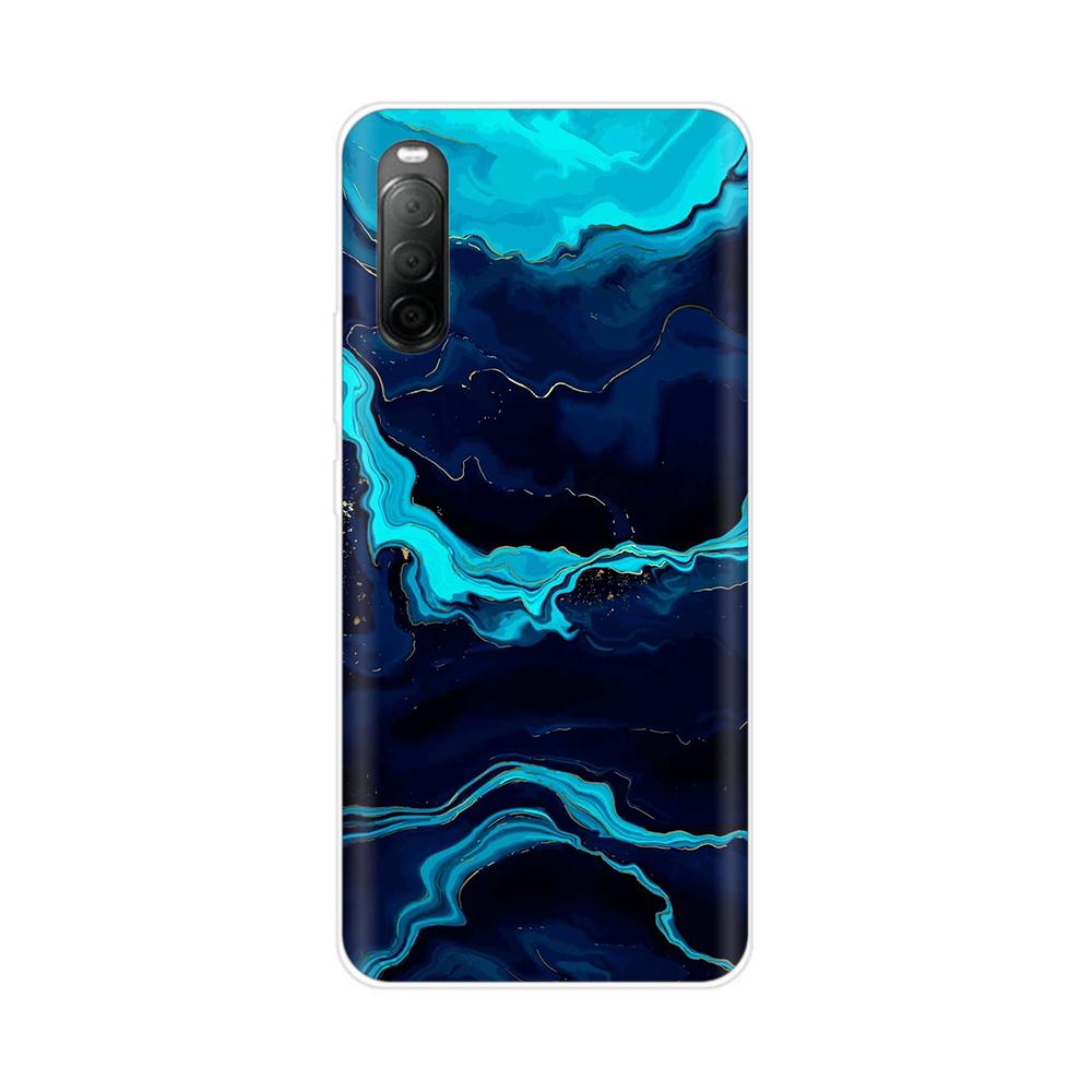 For SONY Xperia 10 iii 10 II Cases 10iii Soft TPU Silicone Bumper Phone Cases For Sony Xperia 10 II 10 III Cases Cover Fundas