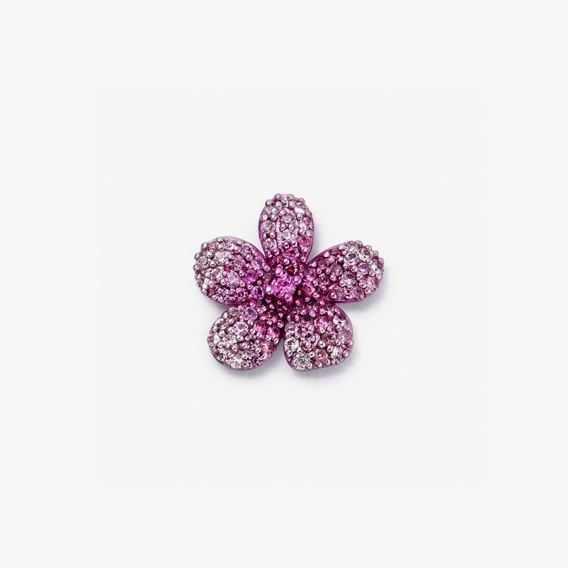 

Ins Style Glass Box Pendant Necklace For Women DIY Heart Zircon Flower Sun Diamond Charm Collarbone Chain