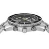 ANGEL CLOVER Sea Cruise Solar Watch - Black Dial, Water-Resistant Men's Fashion Wristwatch SCC42SBK