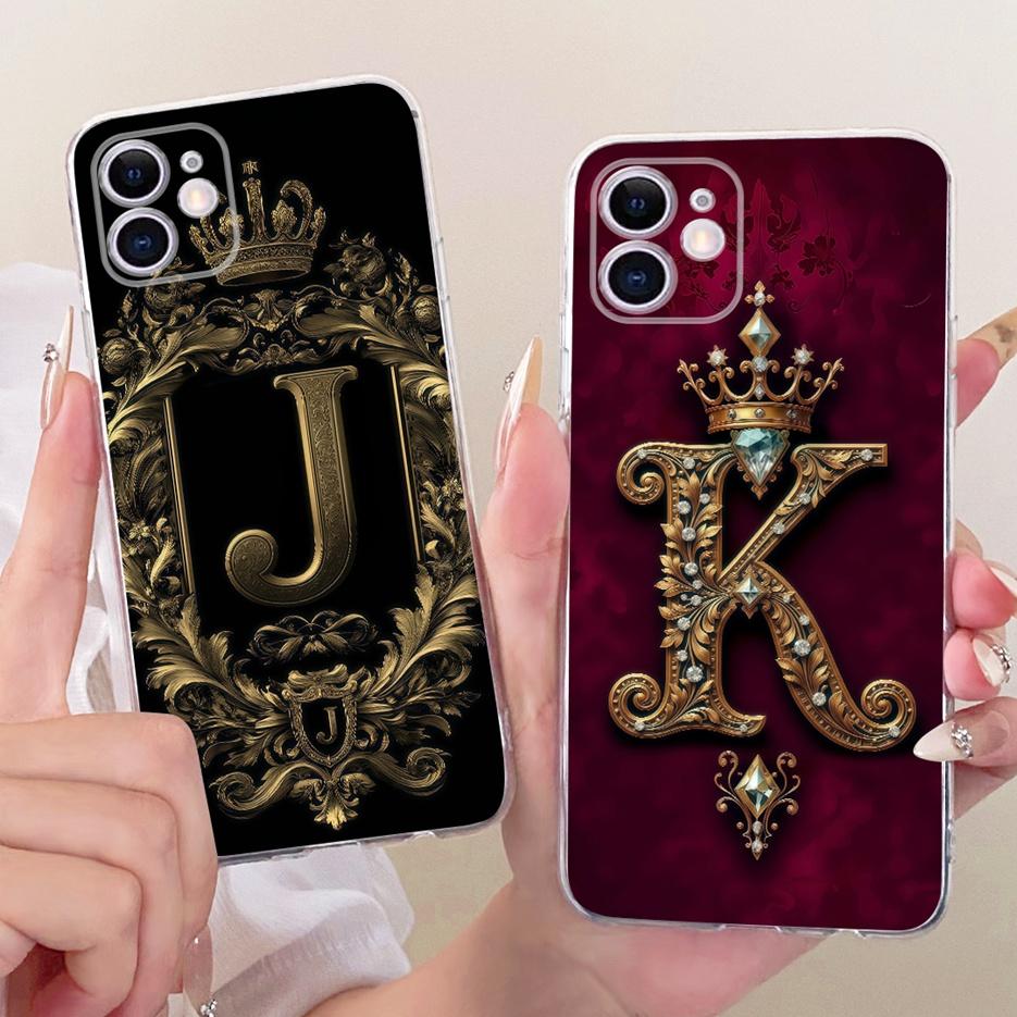 For Apple iPhone 11 Pro Case Cute Crown Letters Cover Clear Silicone Soft Slim Phone Cases For iPhone 11 Pro Max iPhone11 Fundas