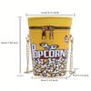 Popcorn Design Bucket Bag, Chain Crossbody Bag, Creative Cylinder Purse For Women, PU Leather Textured Bag Purse, Fancy Fashion Shoulder Bag