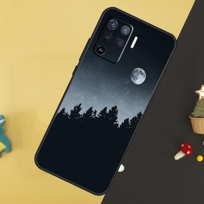 Nature Forest Mountain Case For Oppo A60 A80 A40 A15 A16 A17 A57 A94 A74 A54 A76 A96 A18 A38 A58 A78 A98 A5 A6 Pro