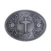 Western Belt Buckle Vintage Style Fashion Alloy Engraved Floral for Men Women