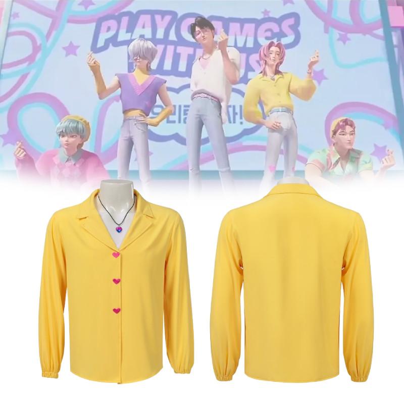 Demon Hunters Kpop Cosplay Costume Polyester Material Style Clothing Parties