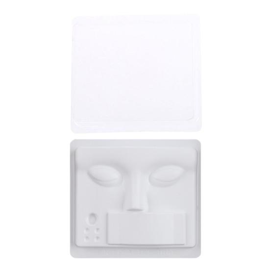 

Модель головы для прививки ресниц, имитация конструкции резервуара для клея, трехмерная практика, наращивание ресниц, манекен, голова, поставка для начинающих чистый