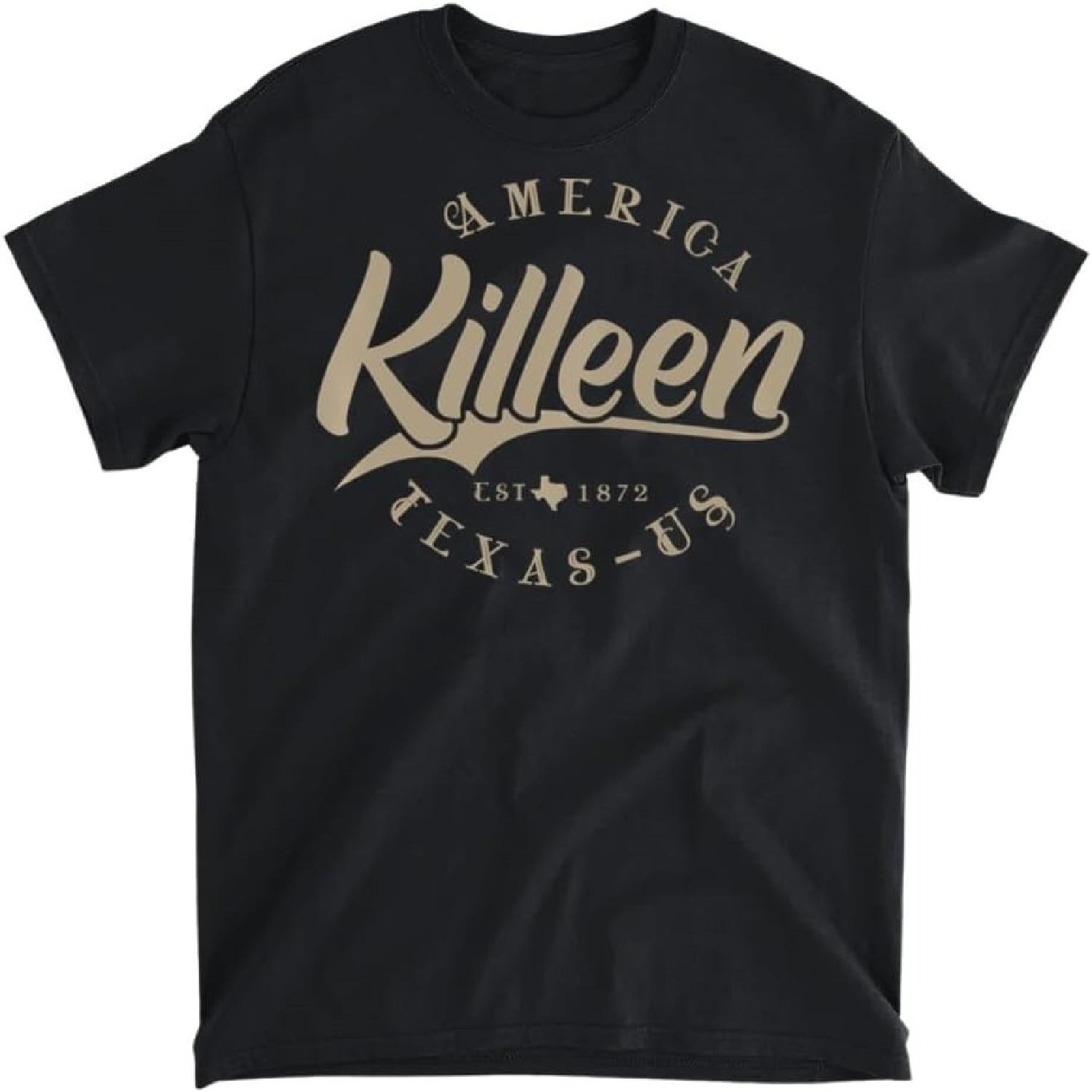 

Killeen TX Texas Pullover Hoodie T-Shirt, Tank Top, Long Sleeve Shirt, Sweatshirt, Hoodie Men Women Kids Made in Canada XXXXXL чорний