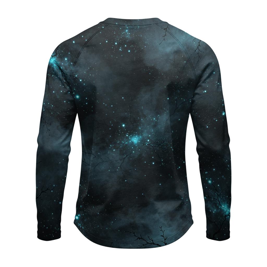 Men's Long Sleeve Shirt Loose Fit Casual Versatile Halloween Top