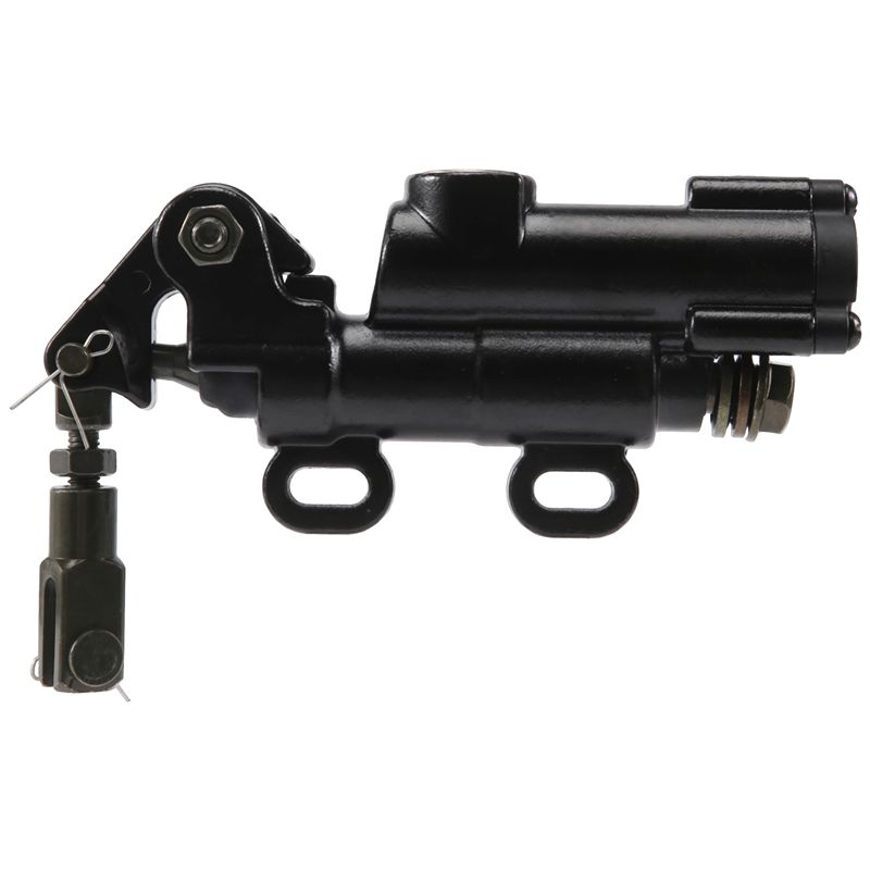 AT-Universal Motorcycle Rear Hydraulic Brake Master Cylinder Pump For Kawasaki ATV Dirt Bike чёрный