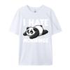 I Hate Mornings Bear Not A Morning Bear Funny Panda Tops Shirts Printed T Shirt Rife Printing Cotton Unisex Tshirts Printing