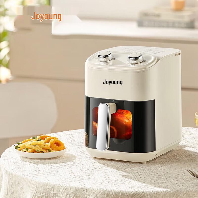 Joyoung 5.5L Visible Air Fryer Oven CN plug (adapter included)