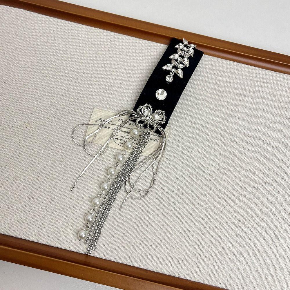 Vintage Ethnic Style Hair Hoop Elegant Chinese Style Side Clip  Cheongsam Decoration